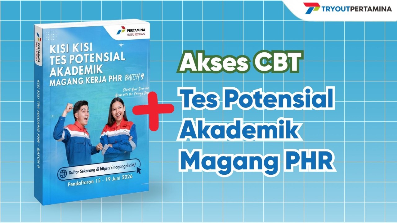 Mockup E-Book Kisi-Kisi Magang PHR dan Akses CBT TPA WK Rokan